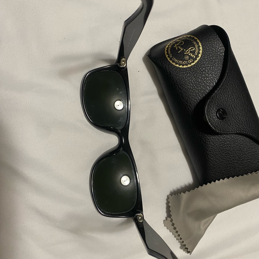 Ray-Ban Blue and Black Sunglasses - Picture 13 of 14